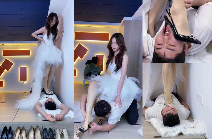 银儿 高颜值 美女 新娘 又一次哭喊的 刑奴