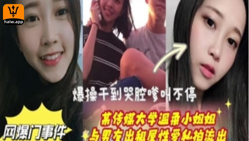 某传媒大学温柔小姐姐与男友出租房性爱私拍流出
