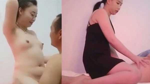 黑色性感睡衣美女按摩 风韵犹存良家可爱雪乳